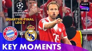 Bayern Munich vs Real Madrid | Quarter Final | Key Moments | UEFA Champions League 2026