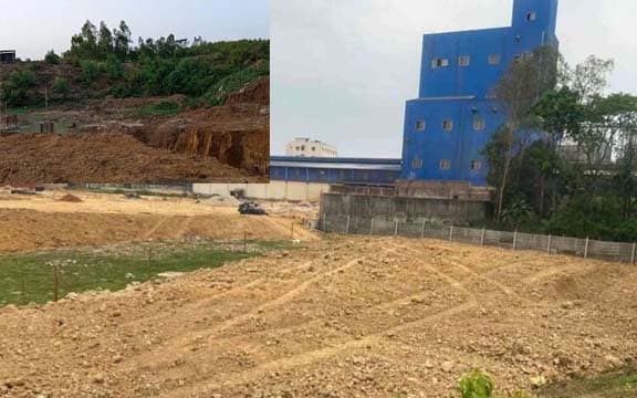 নাহার এগ্রোর পাহাড় কাটা থামালেন ইউএনও